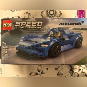 Blue Lego McLaren unopened set of Lego toys, for kids and adults car lovers more